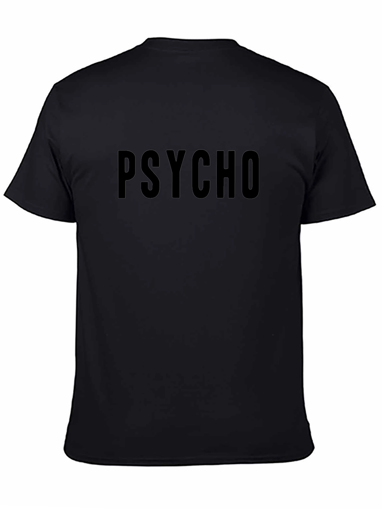 Psycho Graphic Tee - Soft Cotton Blend T-Shirt