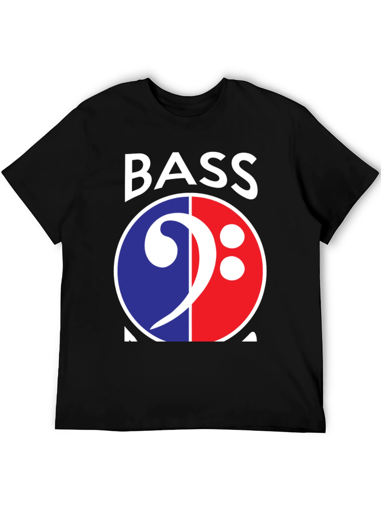 Bass Clef Graphic Tee - Musician Style T-Shirt