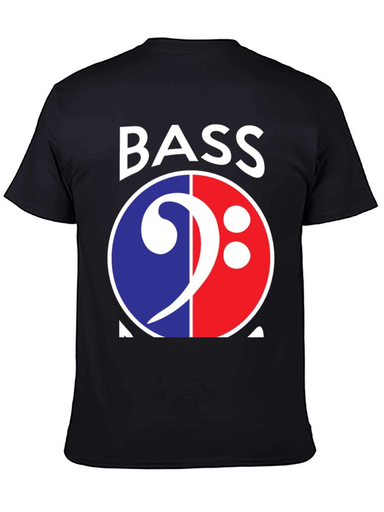 Bass Clef Graphic Tee - Musician Style T-Shirt