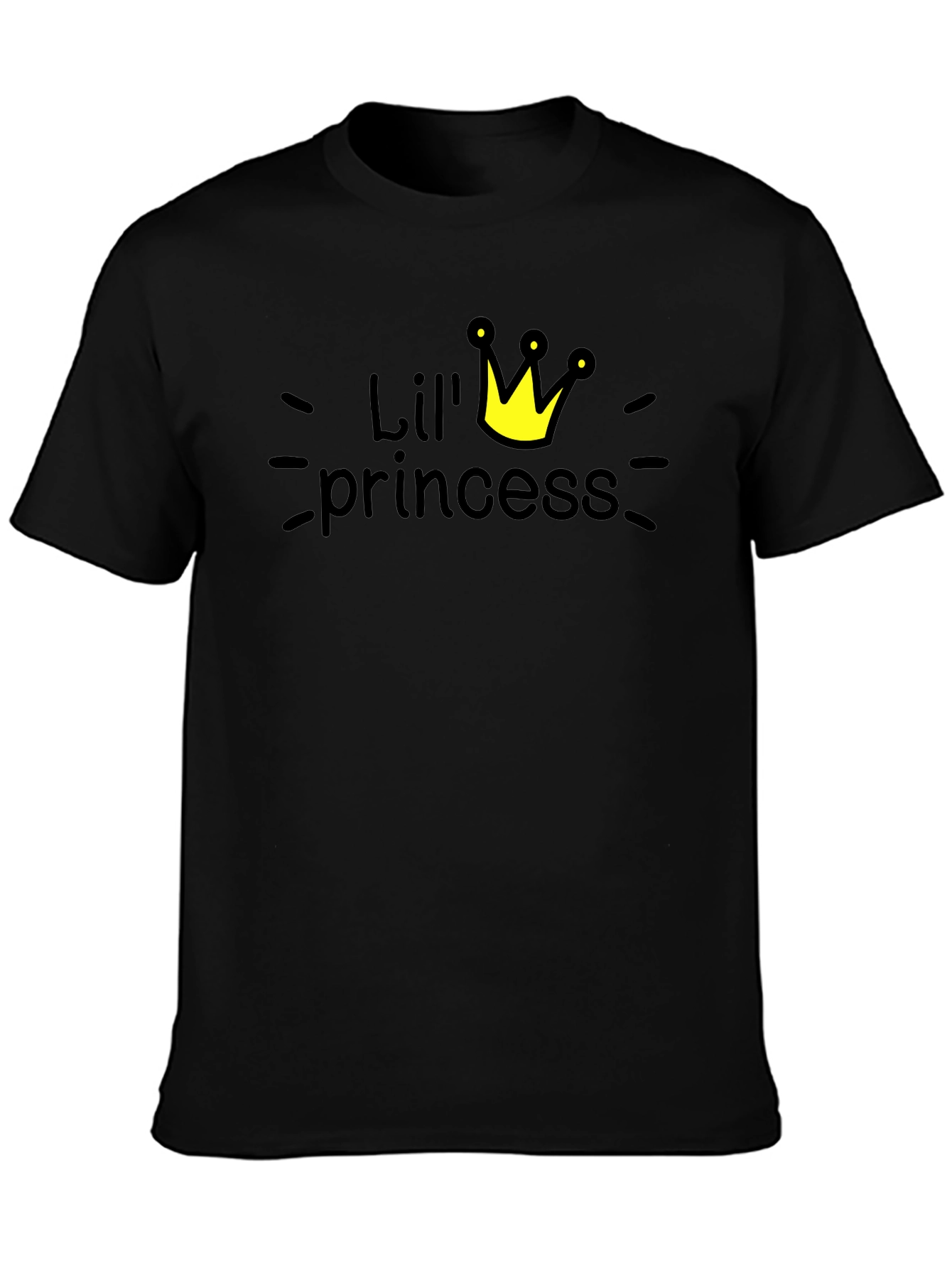 Lil Princess Graphic Print T-Shirt