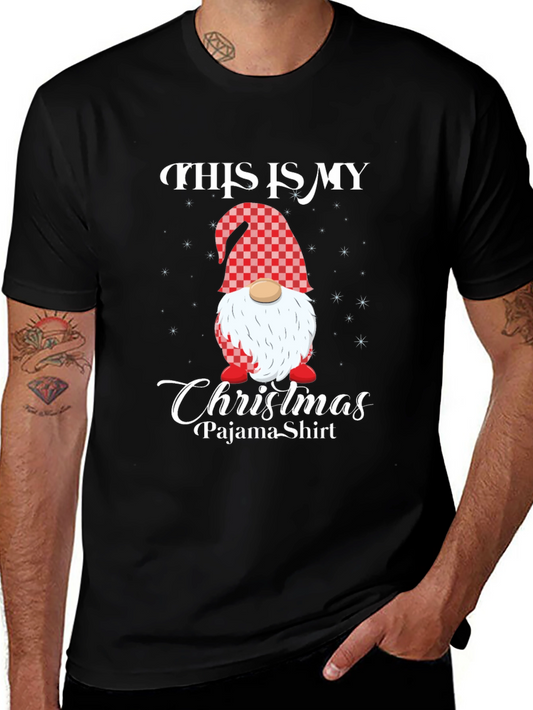 Christmas Pajama Shirt - Gnome