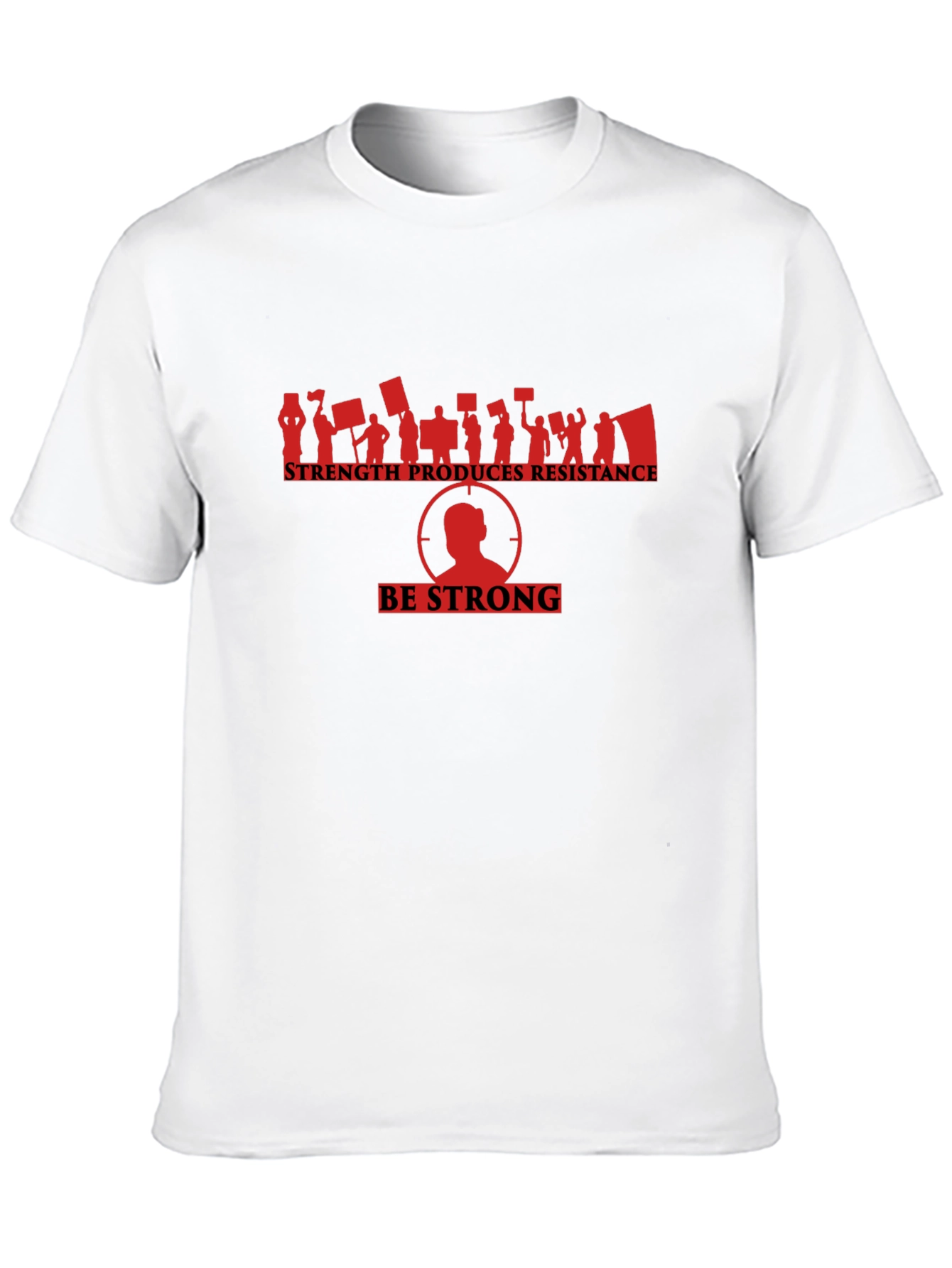 Strength Produces Resistance Graphic Tee