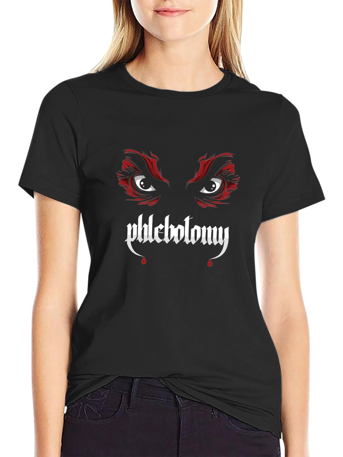 Phlebotomy Vampire Eye T-Shirt