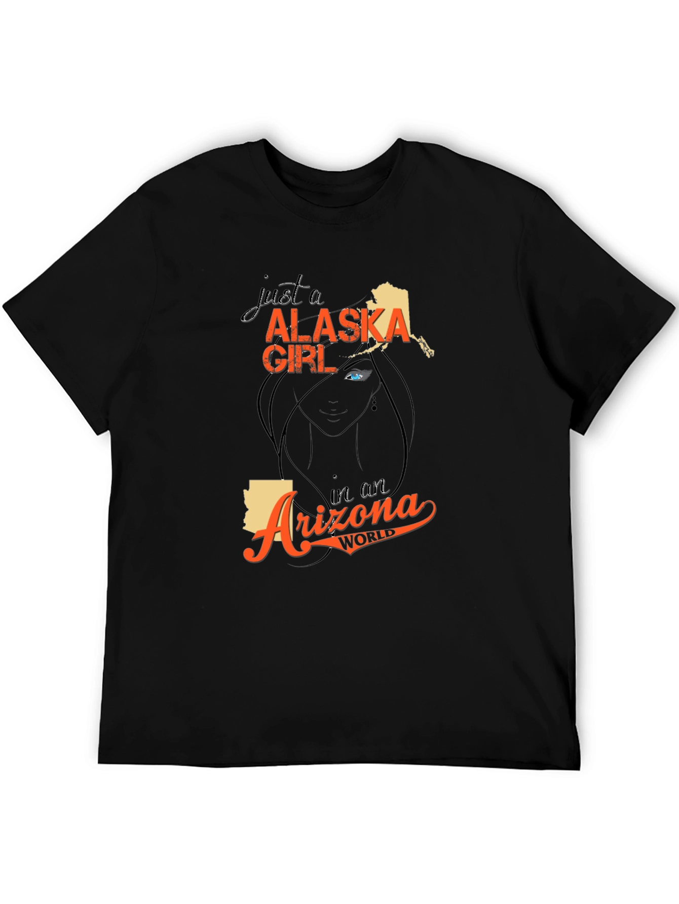 Alaska Girl in an Arizona World T-Shirt