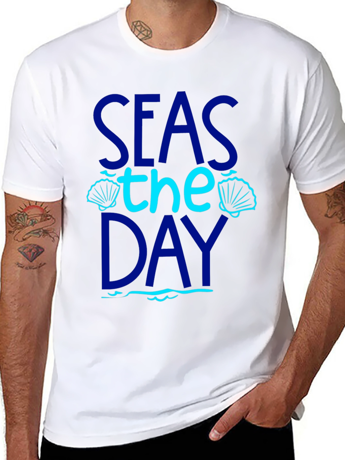 Seas The Day Graphic T-Shirt