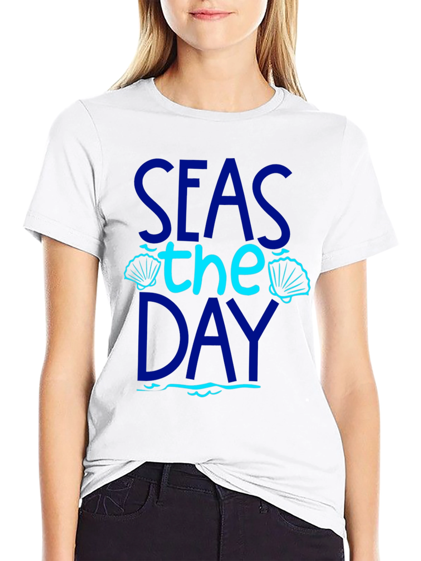 Seas The Day Graphic T-Shirt