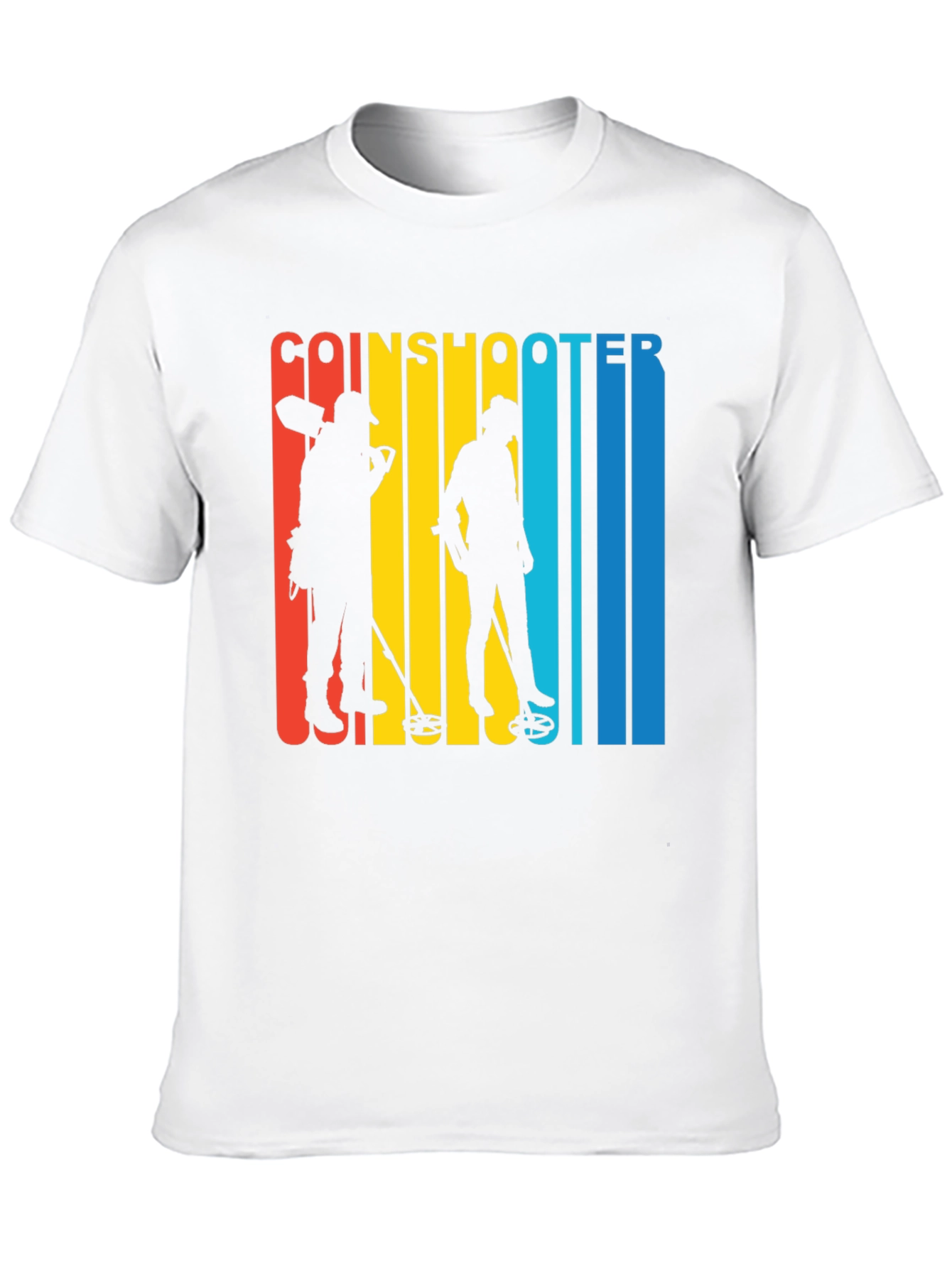 Coinshooter Retro Style Black T-Shirt