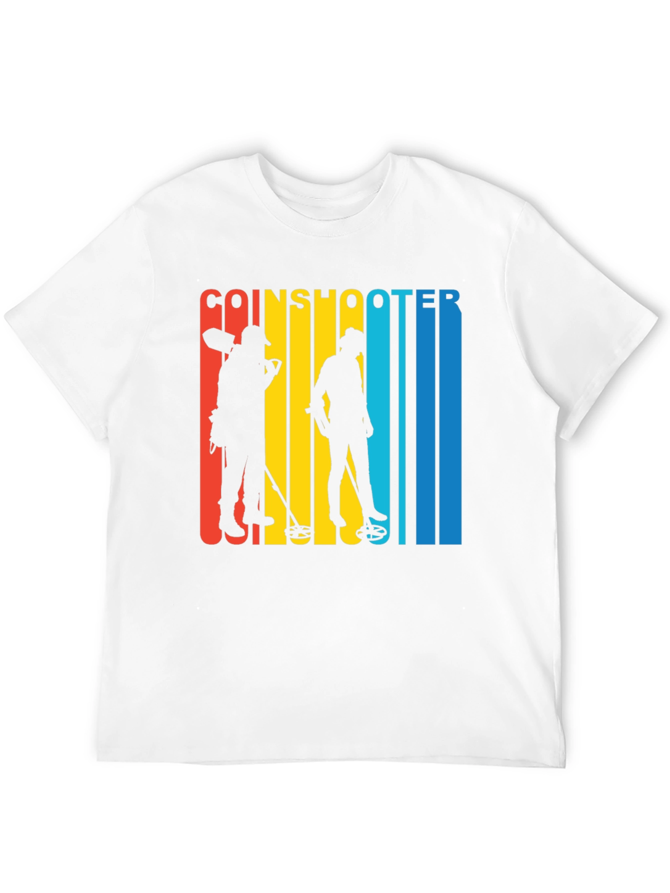 Coinshooter Retro Style Black T-Shirt