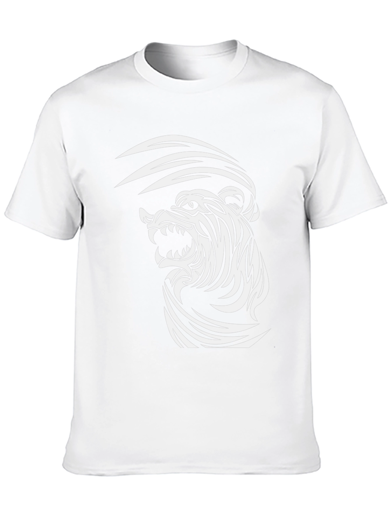 Roaring Tiger Graphic Tee - Black