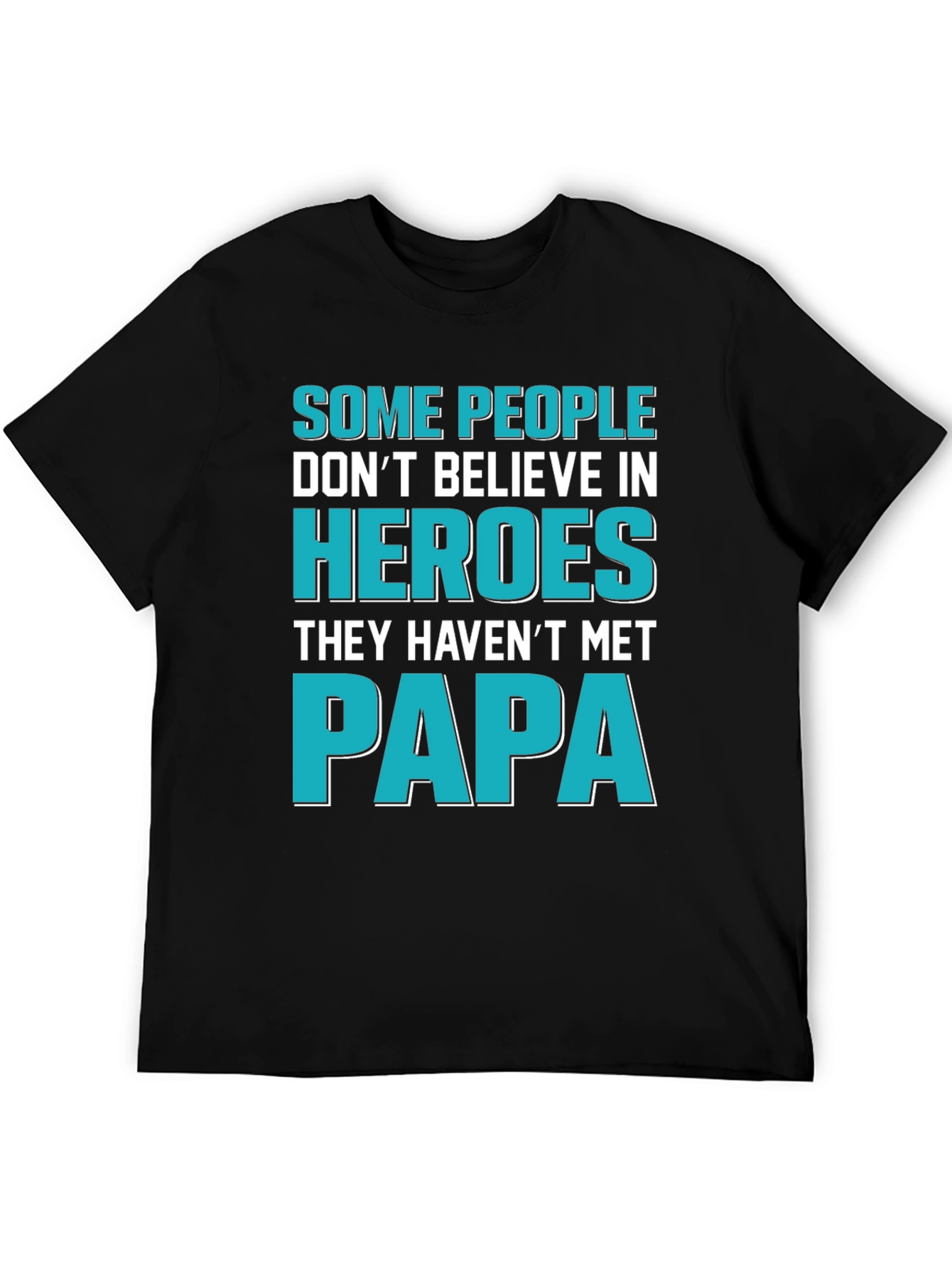 Papa Hero T-Shirt - Fathers Day Gift