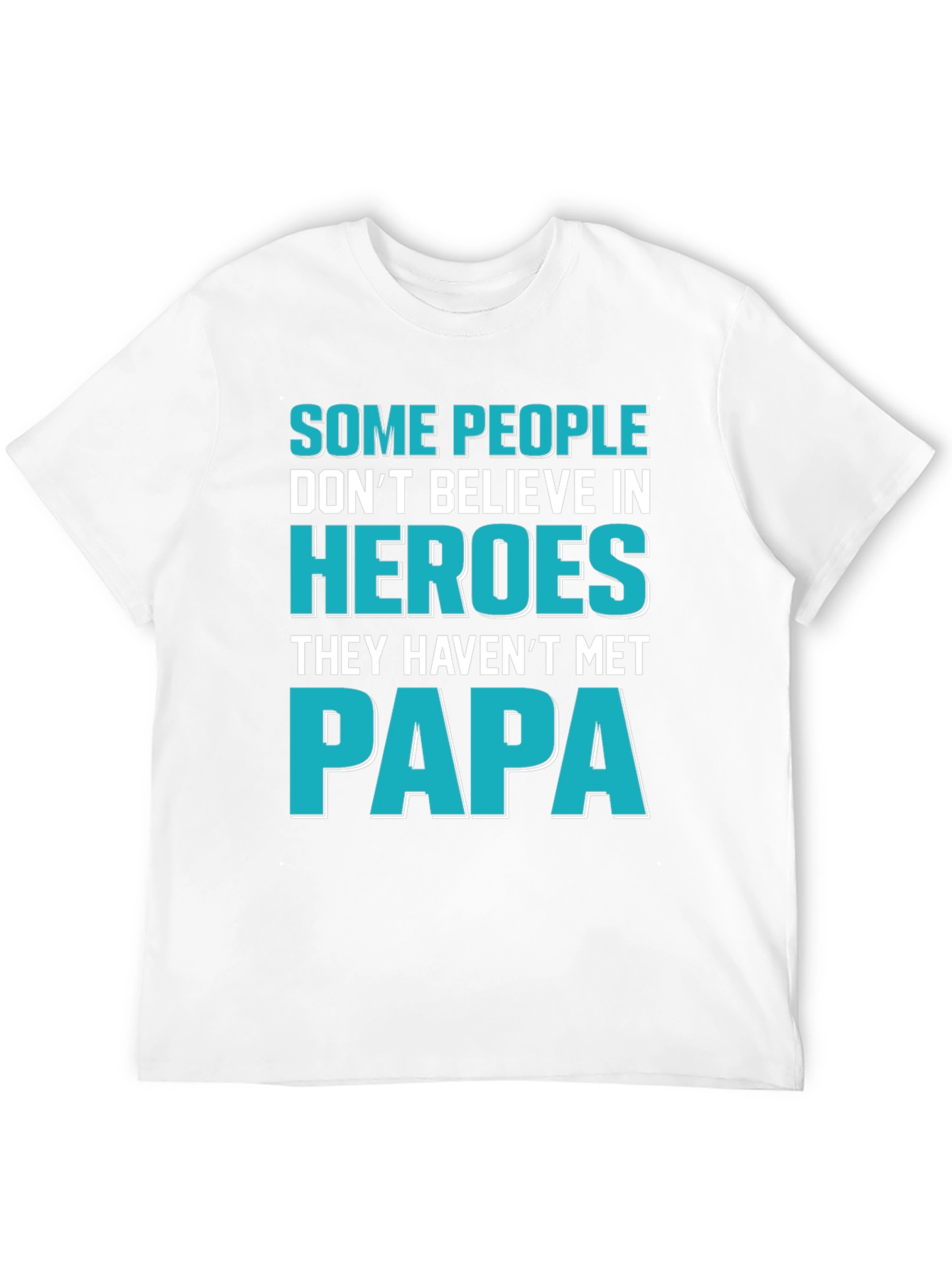 Papa Hero T-Shirt - Fathers Day Gift