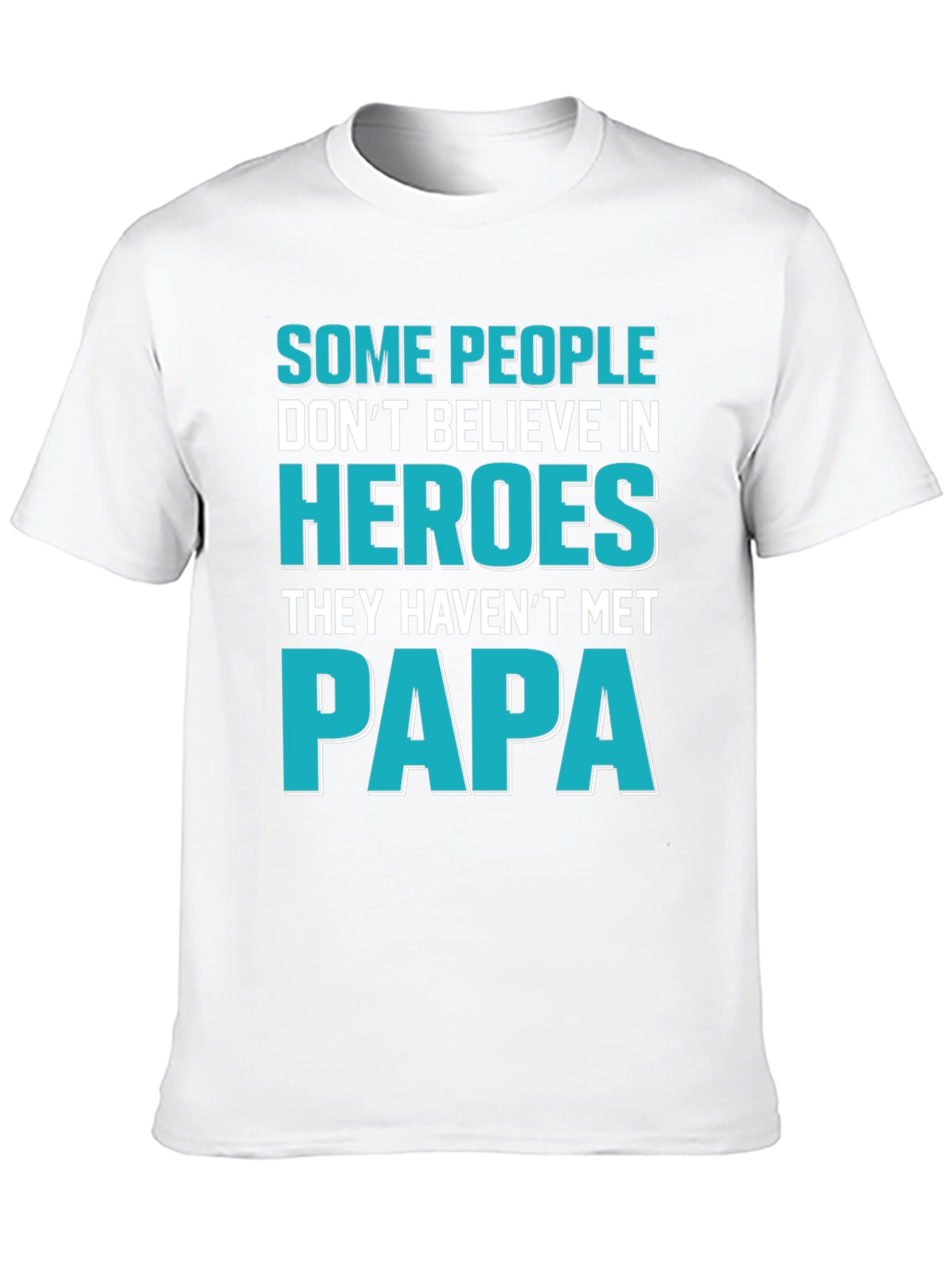 Papa Hero T-Shirt - Fathers Day Gift