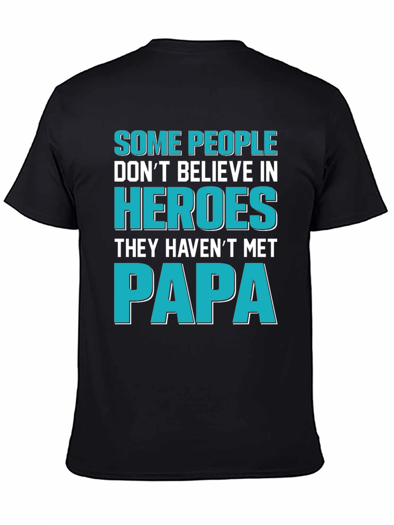 Papa Hero T-Shirt - Fathers Day Gift