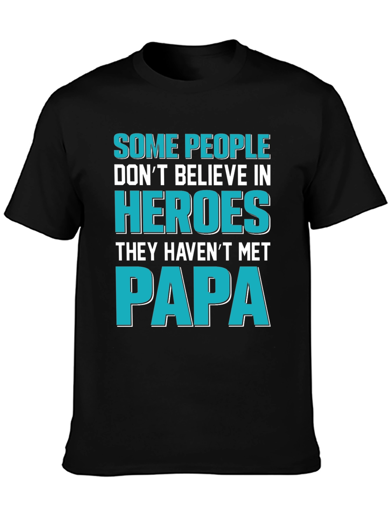 Papa Hero T-Shirt - Fathers Day Gift