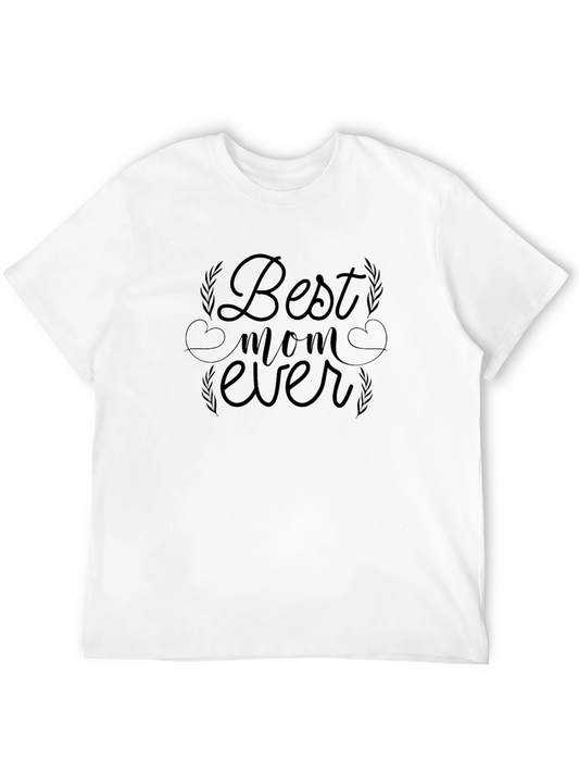 Best Mom Ever Black Graphic Tee