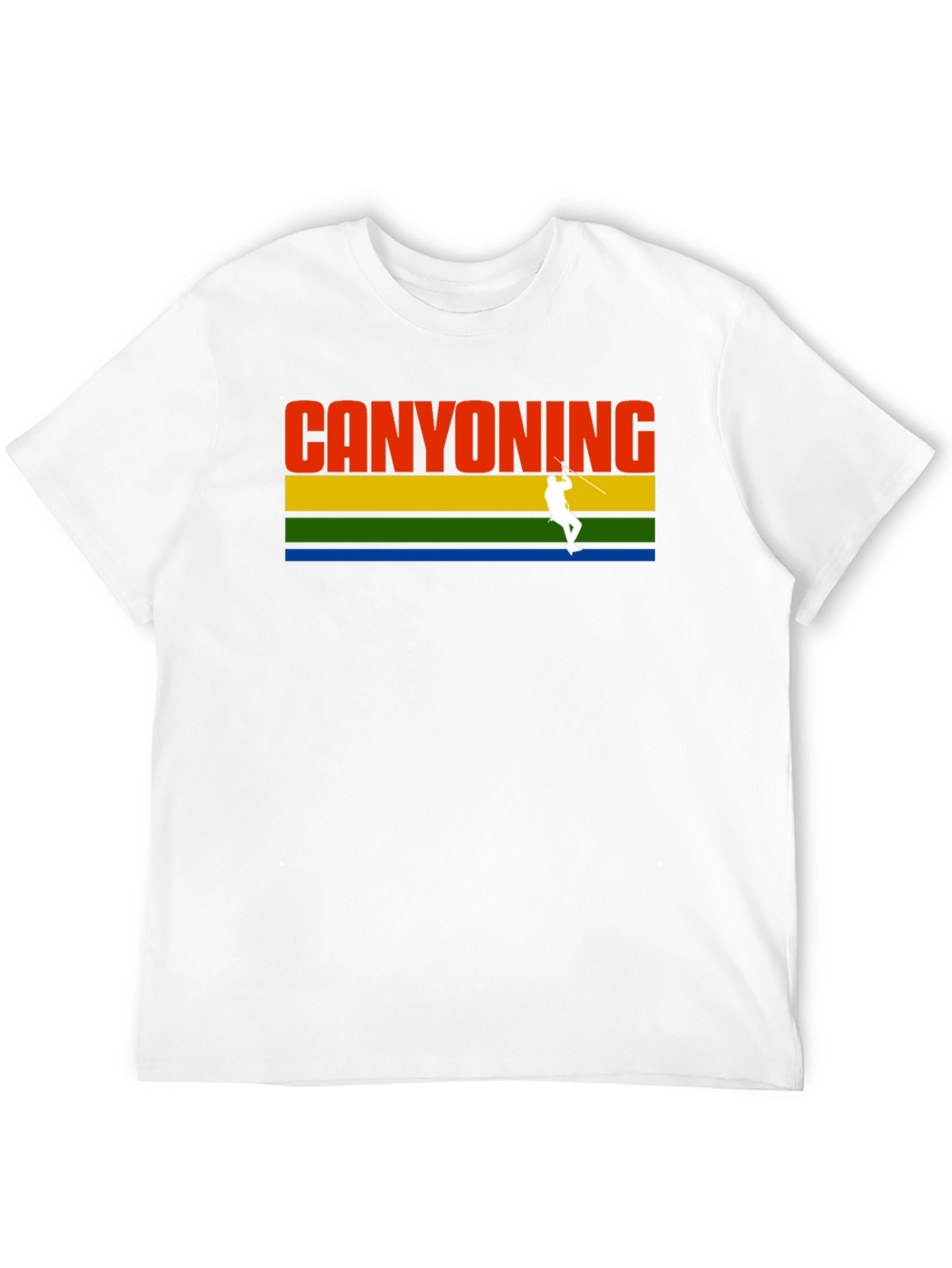 Canyoning Adventure T-Shirt - Black