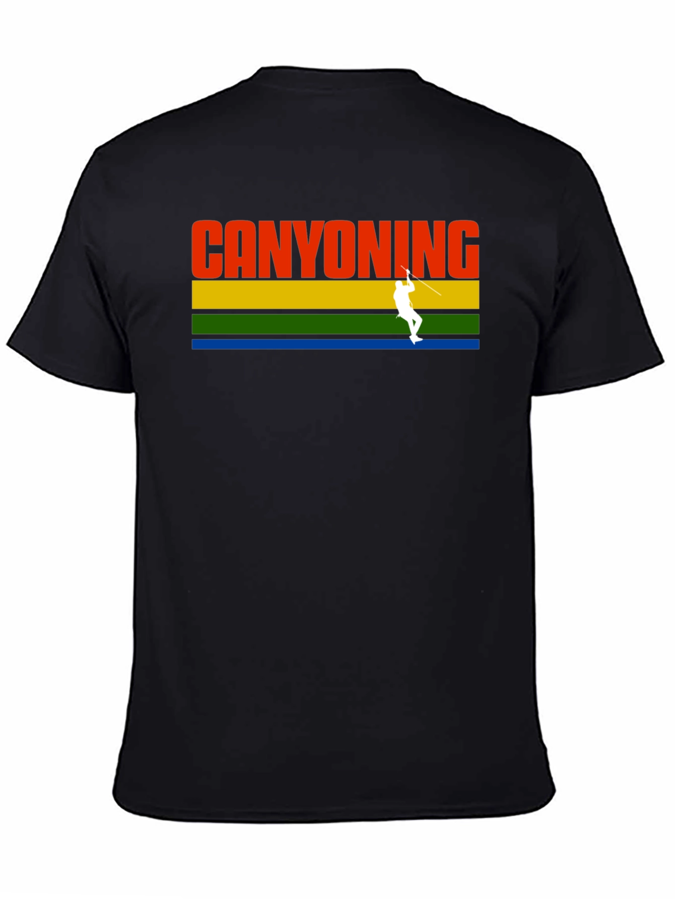 Canyoning Adventure T-Shirt - Black