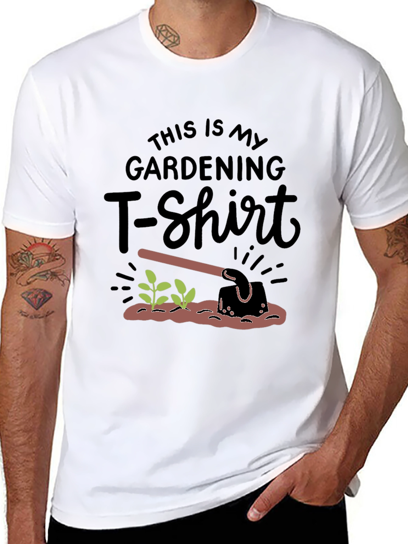 Gardening T-Shirt: This is My Gardening T-Shirt Graphic Tee