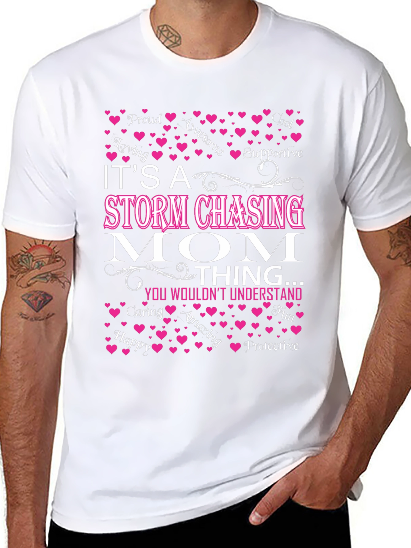 Storm Chasing Mom T-Shirt - Awesome Gift!