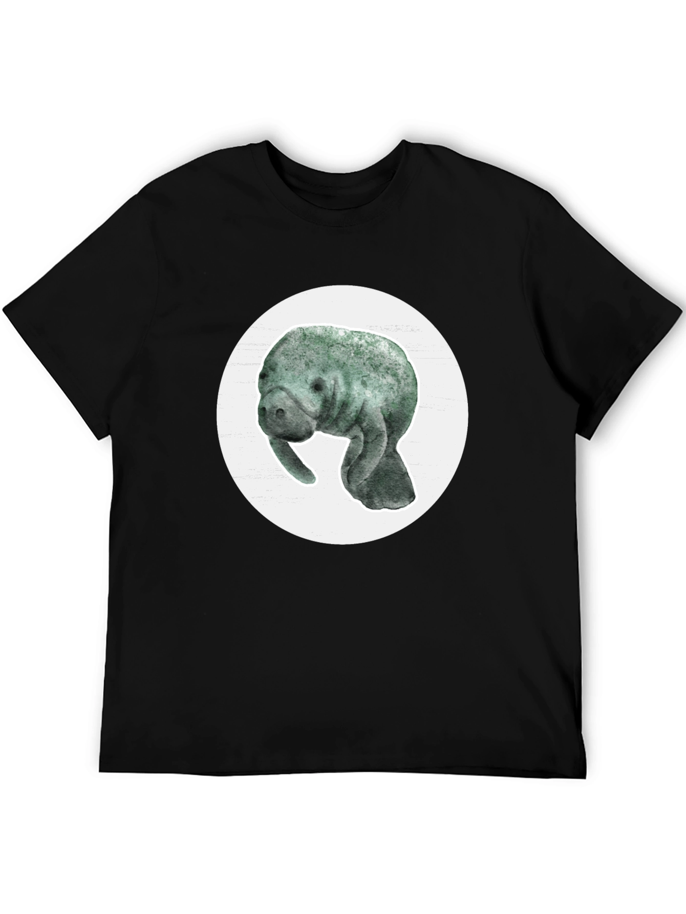 Manatee Graphic Tee - Soft Cotton Blend