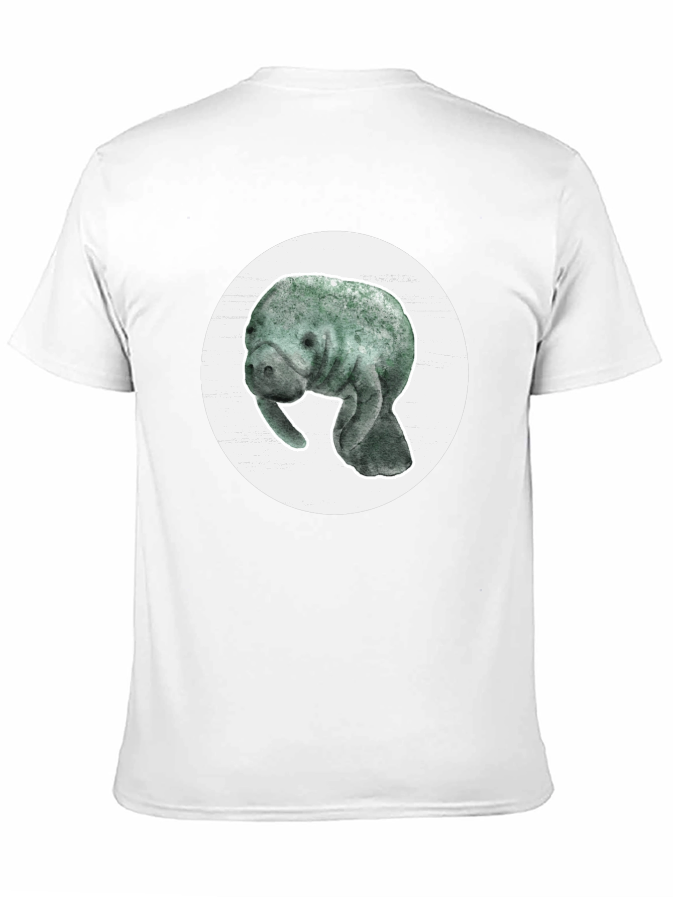 Manatee Graphic Tee - Soft Cotton Blend