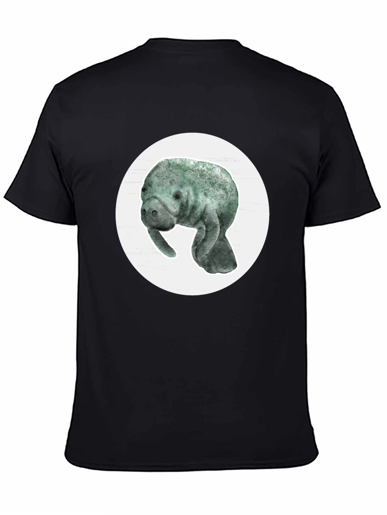 Manatee Graphic Tee - Soft Cotton Blend