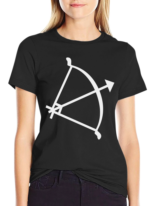 Archer T-Shirt - Black Bow and Arrow Design