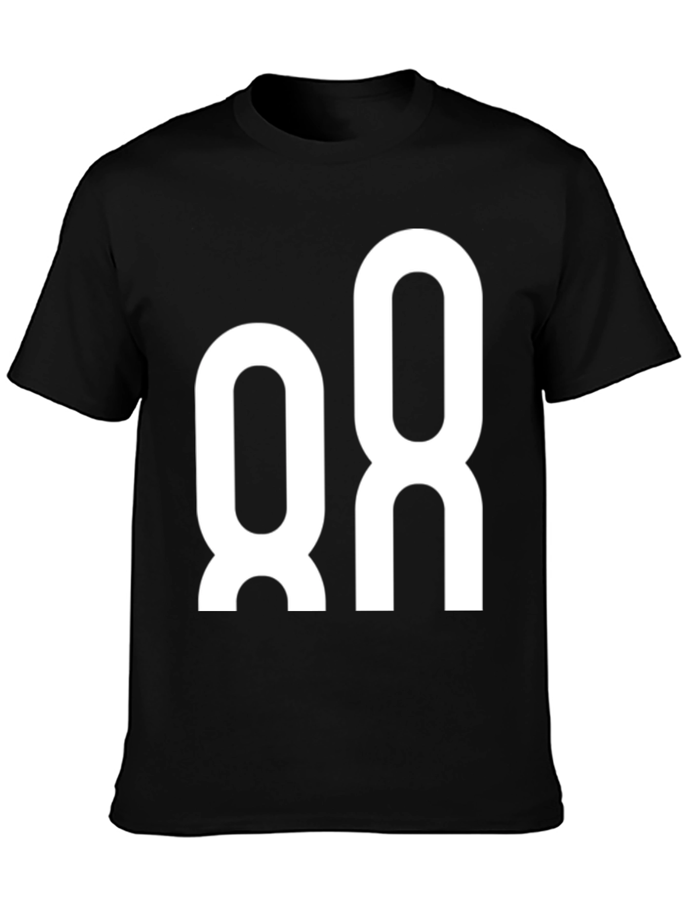 Modern White Graphic Tee