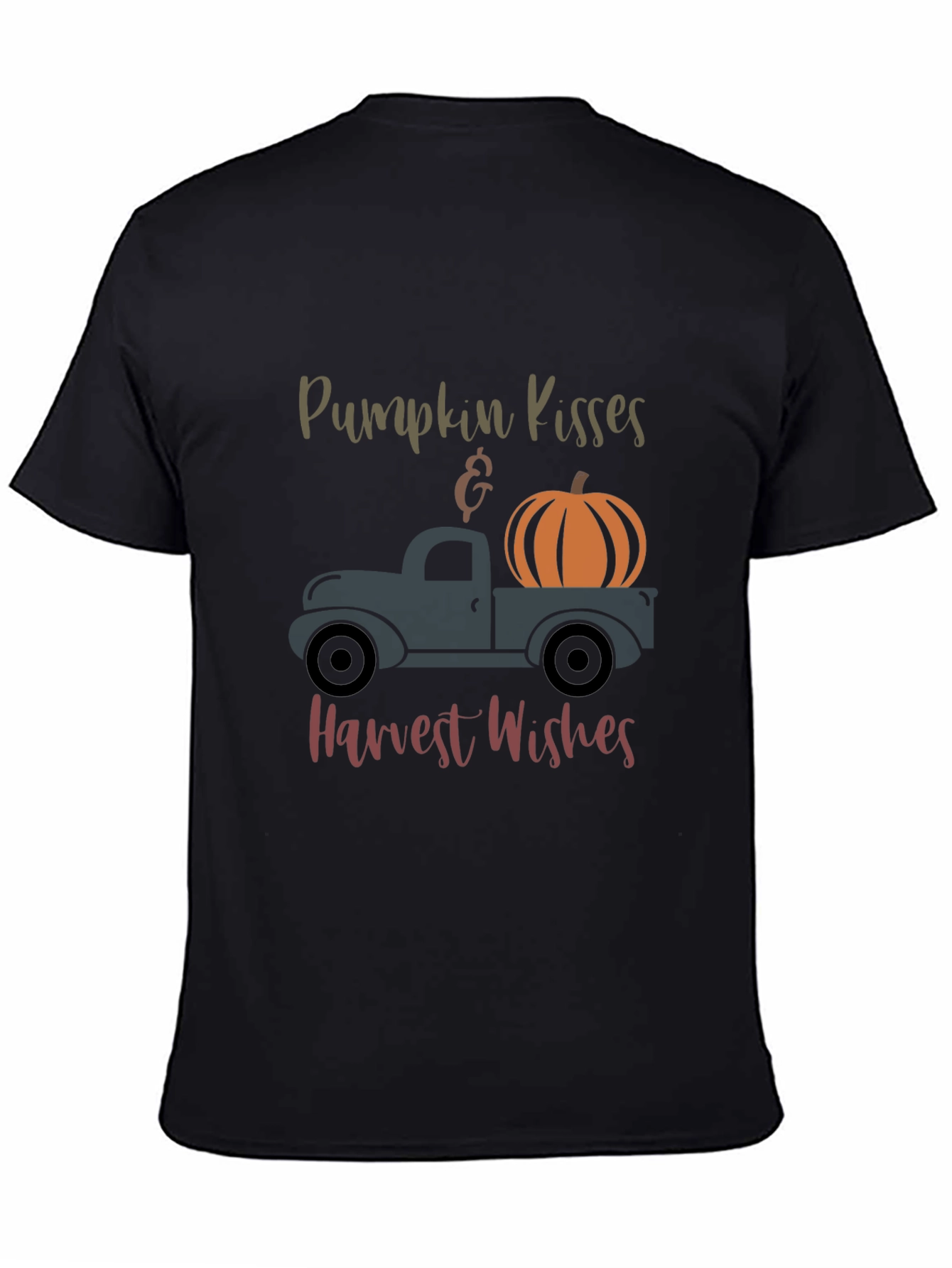 Pumpkin Kisses & Harvest Wishes Graphic Tee