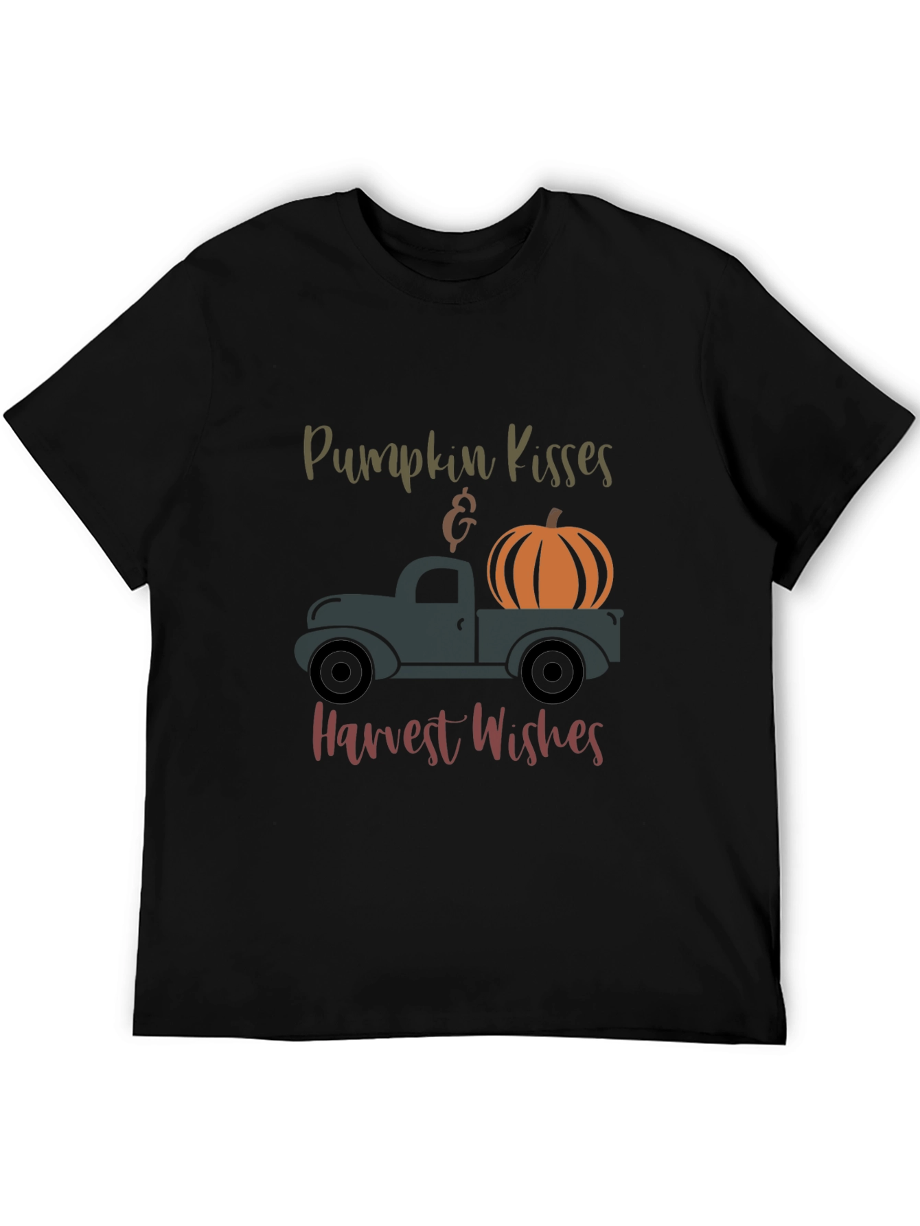 Pumpkin Kisses & Harvest Wishes Graphic Tee