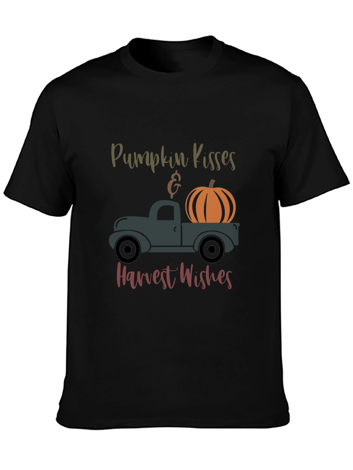 Pumpkin Kisses & Harvest Wishes Graphic Tee