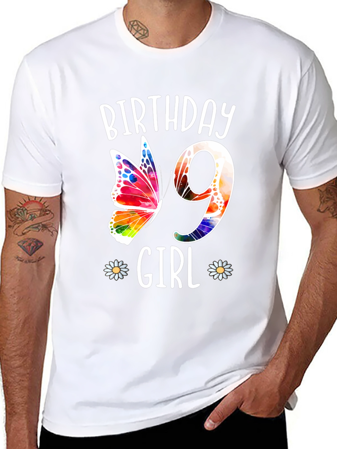 Birthday Girl Number 9 T-Shirt