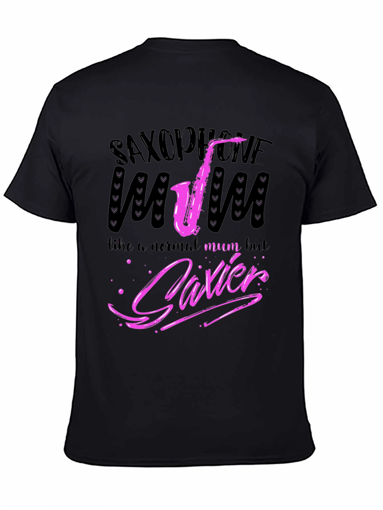 Saxophone Mum Funny Graphic T-Shirt