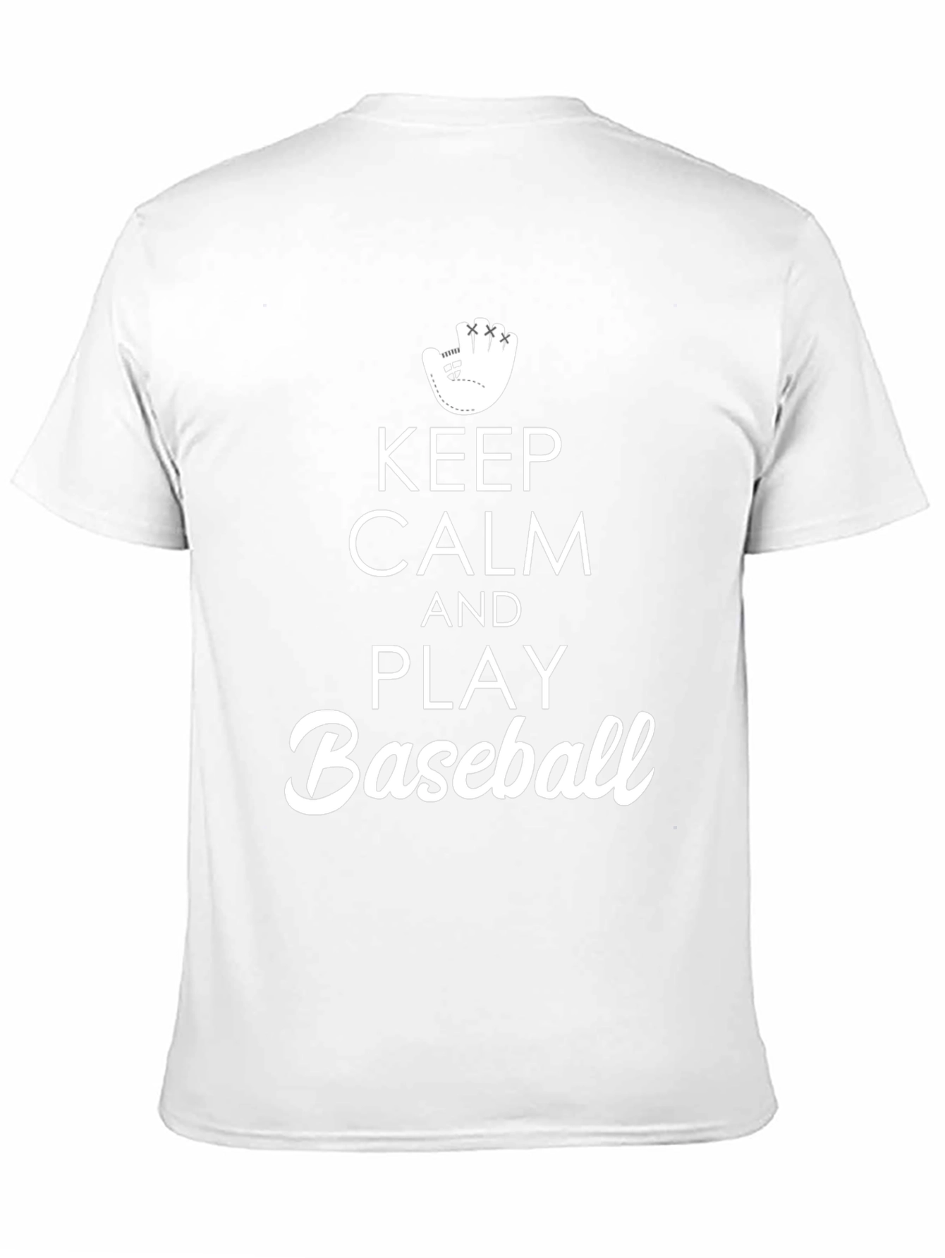 Keep Calm and Play Baseball T-Shirt