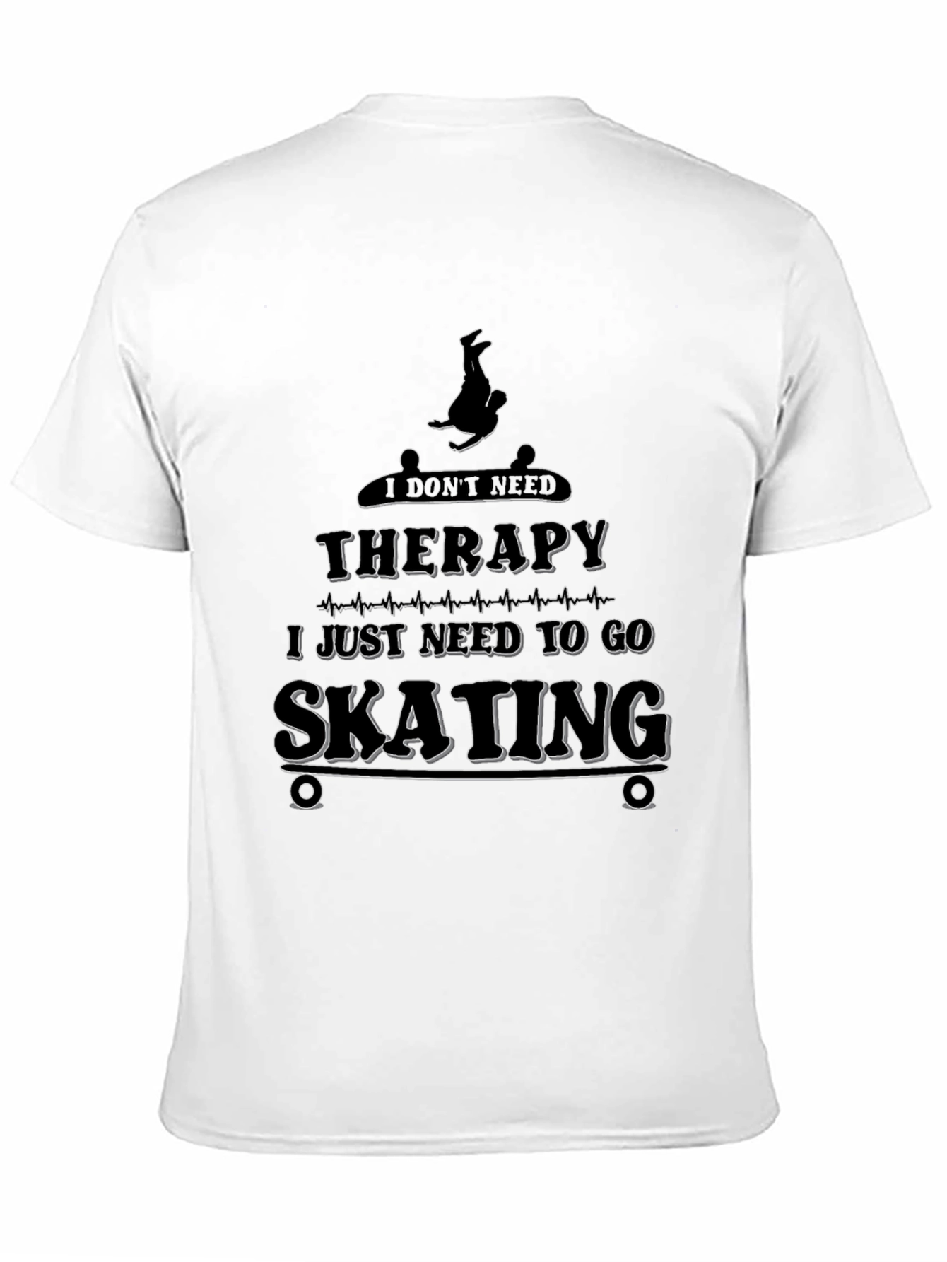 Skating Therapy T-Shirt - Skateboarding Graphic Tee