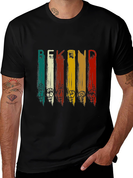 Be Kind Vintage Sign Language T-Shirt