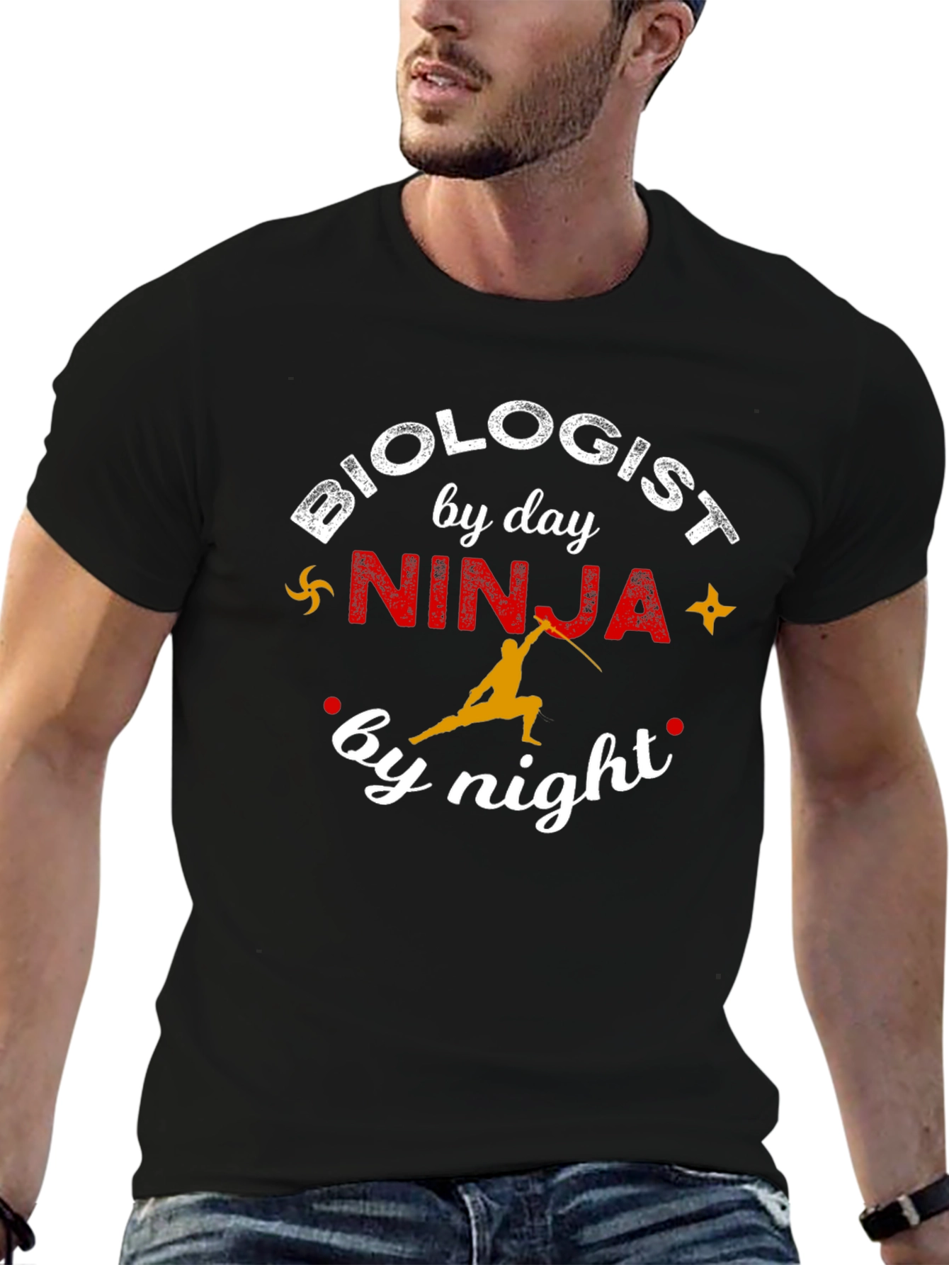 Biologist by Day Ninja by Night T-Shirt