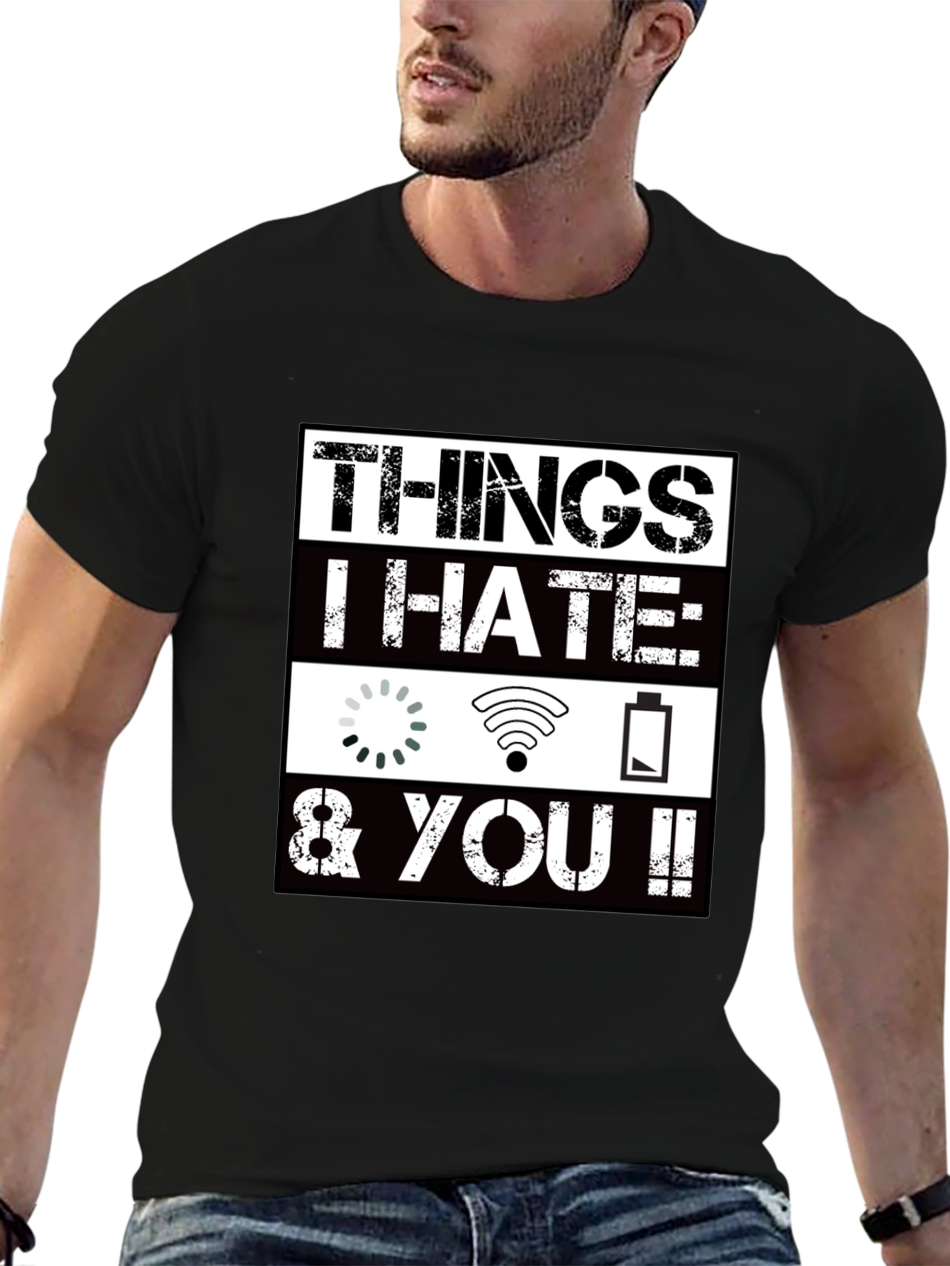 Things I Hate Funny Graphic T-Shirt
