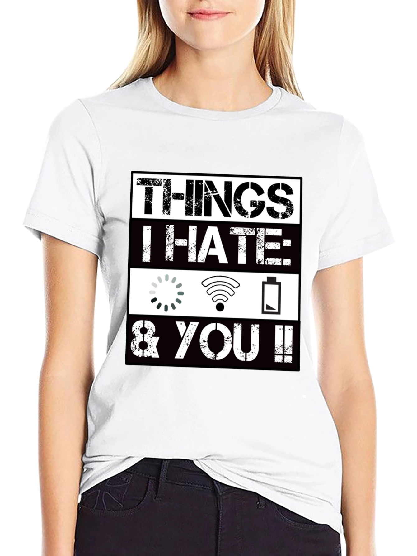 Things I Hate Funny Graphic T-Shirt