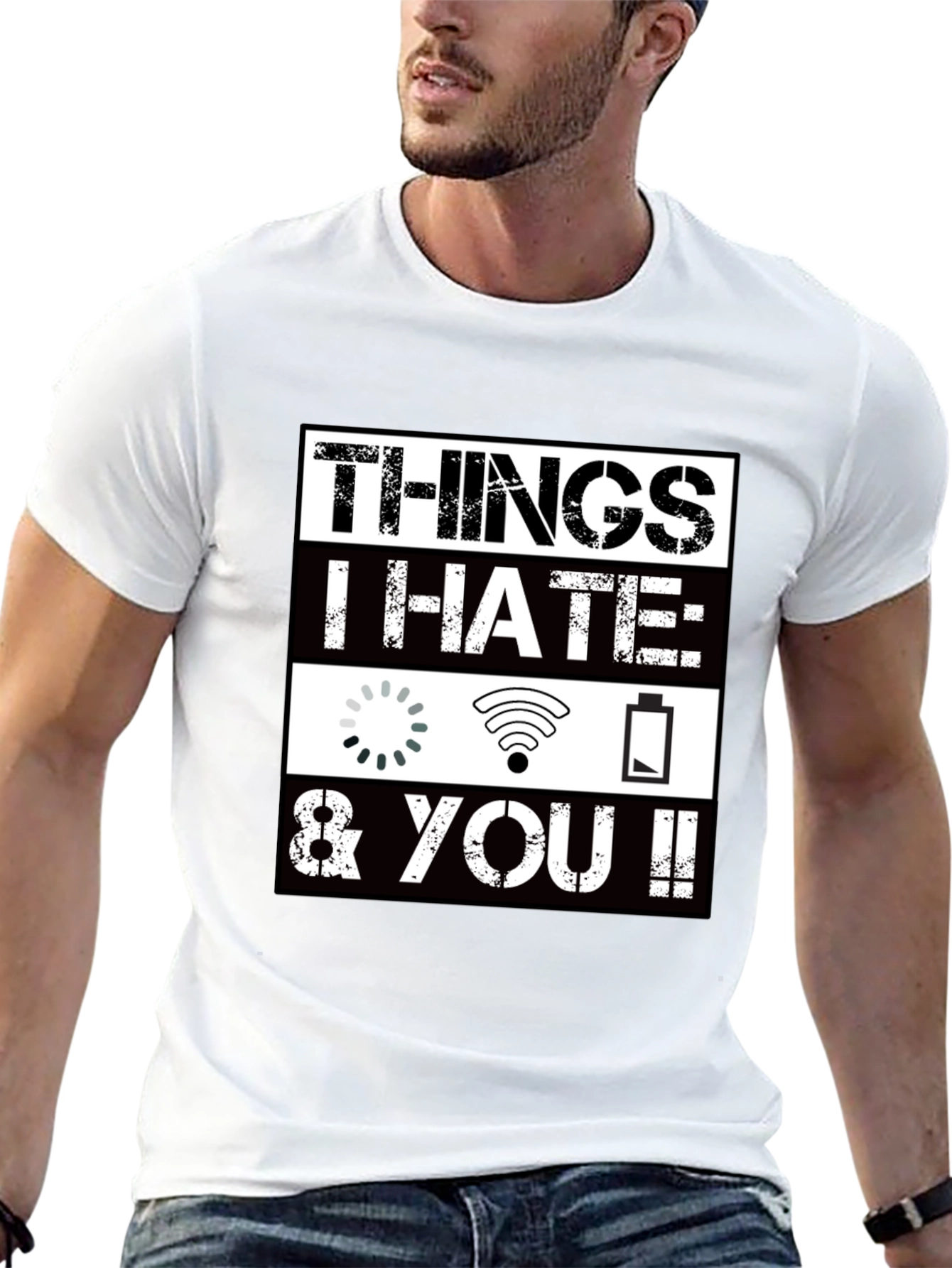 Things I Hate Funny Graphic T-Shirt