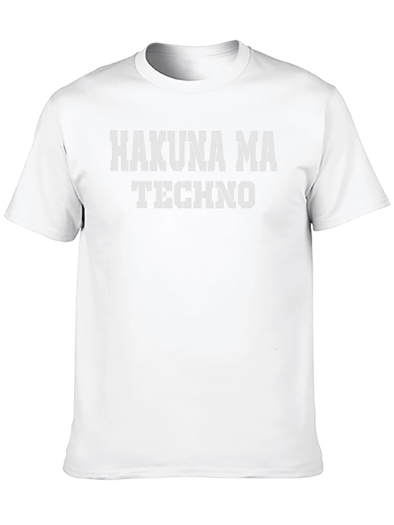 Hakuna Ma Techno Black T-Shirt