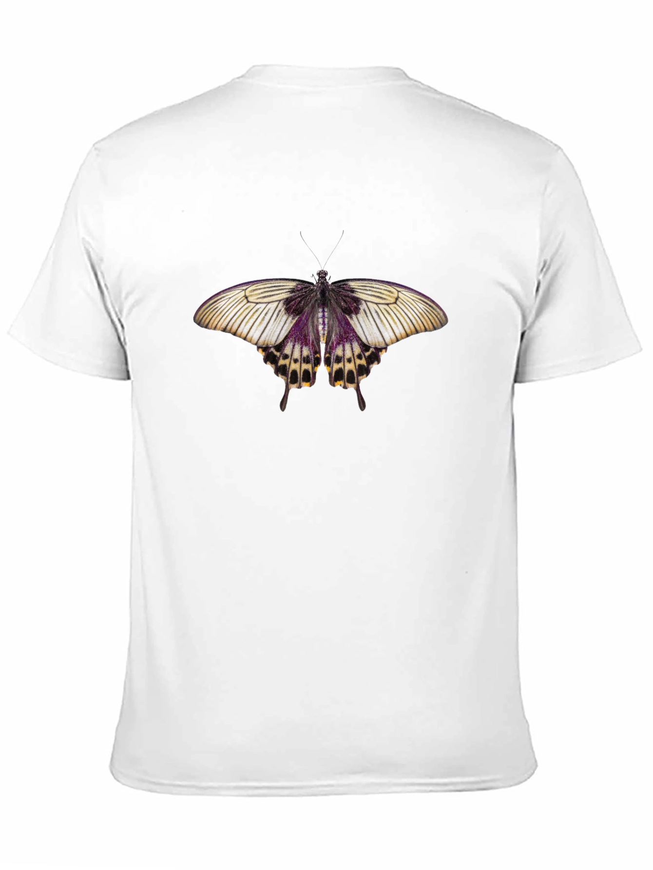 Butterfly Graphic T-Shirt - Stylish Black Tee