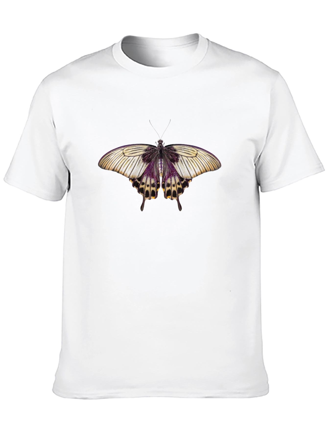 Butterfly Graphic T-Shirt - Stylish Black Tee