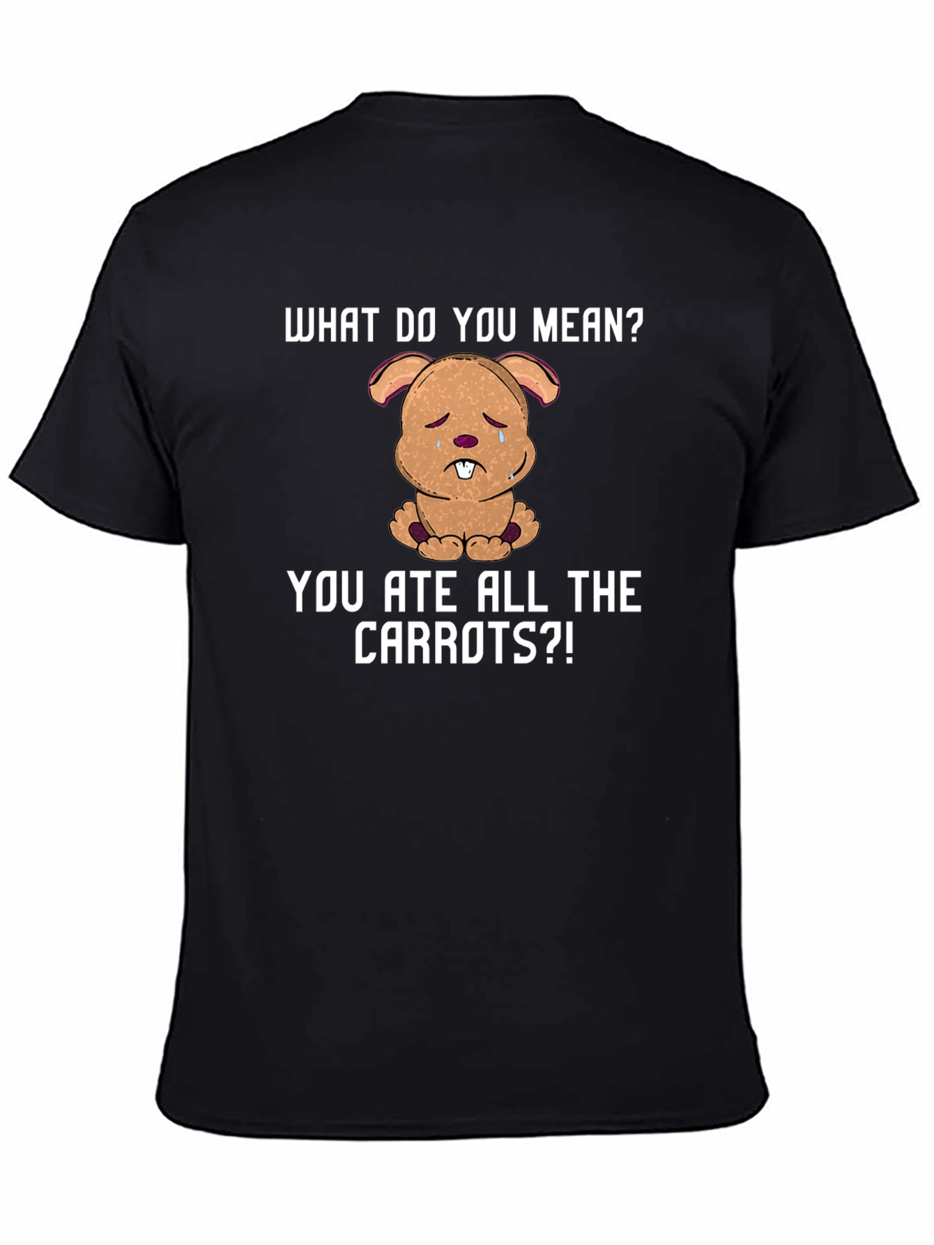 Sad Bunny Carrots T-Shirt
