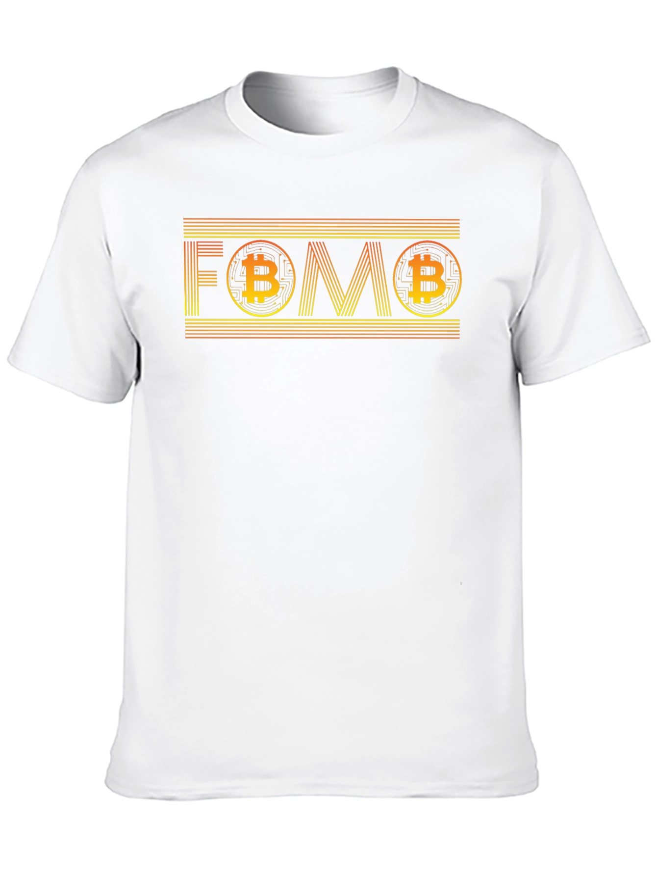 Bitcoin FOMO Graphic Tee - Crypto Hype Shirt