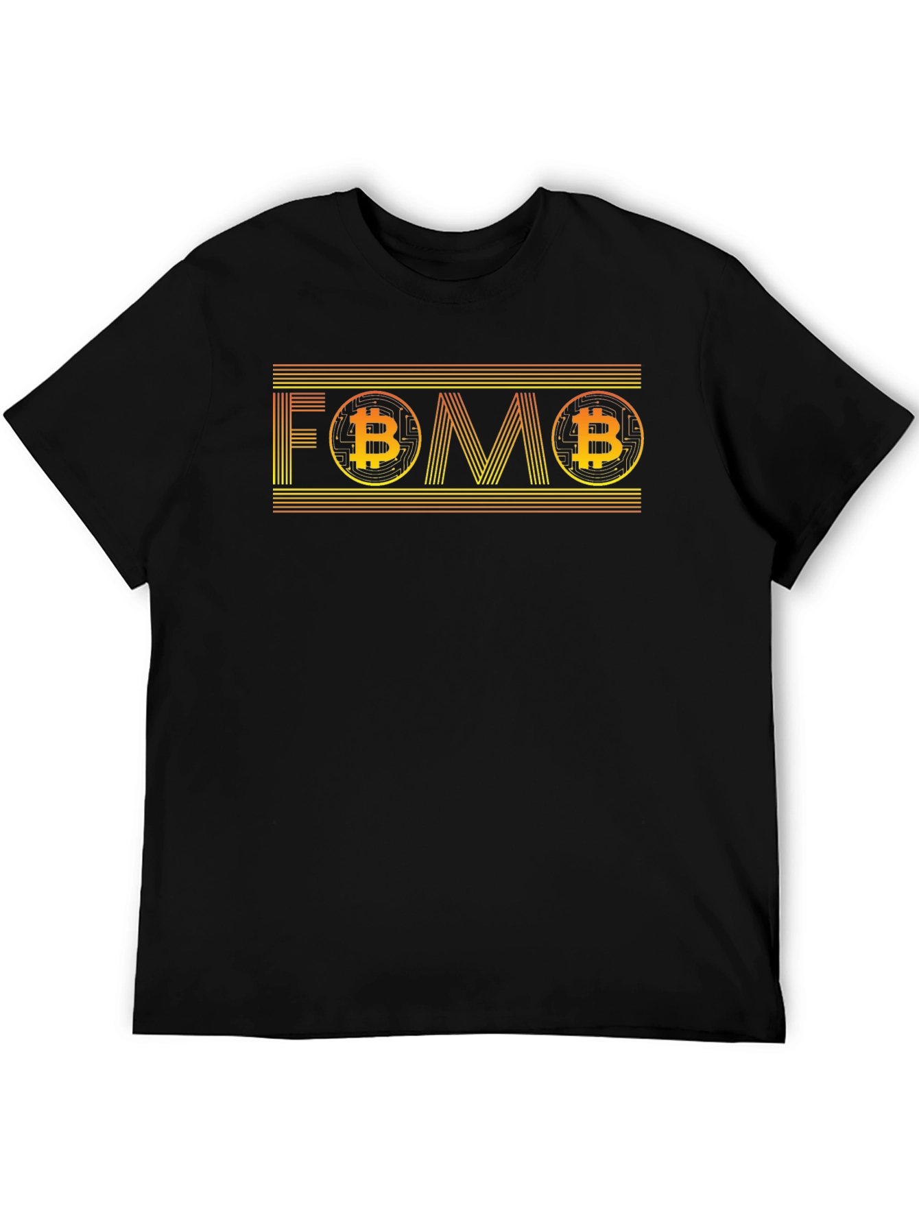 Bitcoin FOMO Graphic Tee - Crypto Hype Shirt
