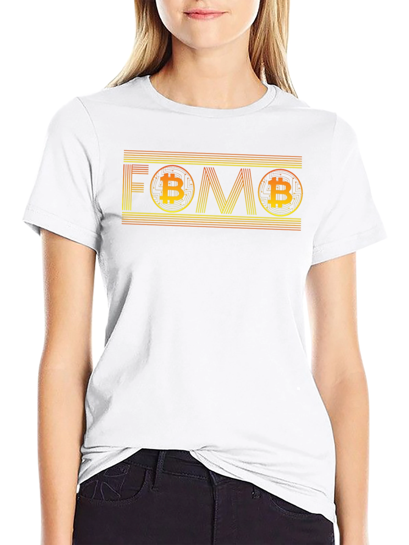 Bitcoin FOMO Graphic Tee - Crypto Hype Shirt