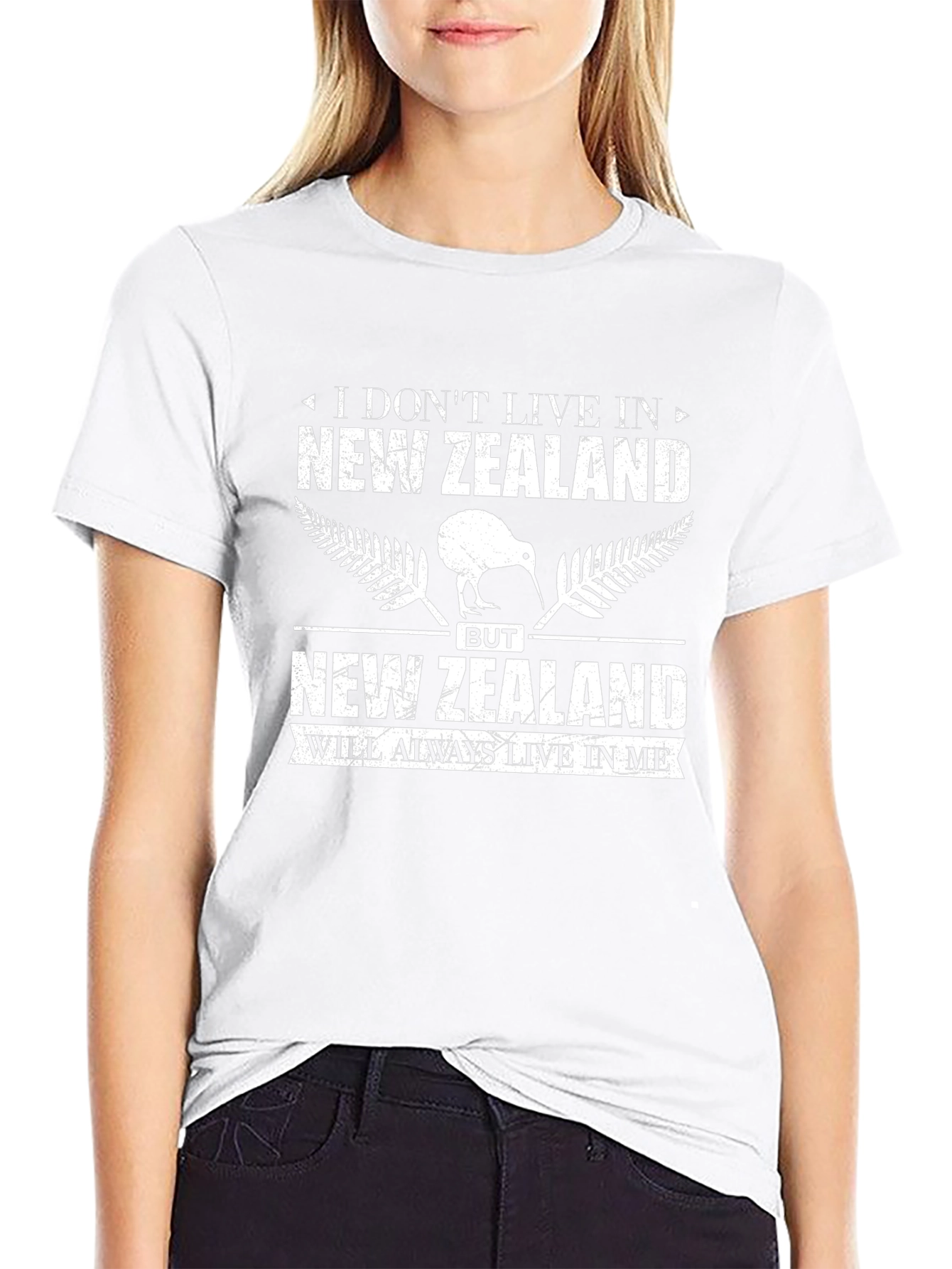 New Zealand Pride Tee - Black Graphic T-Shirt