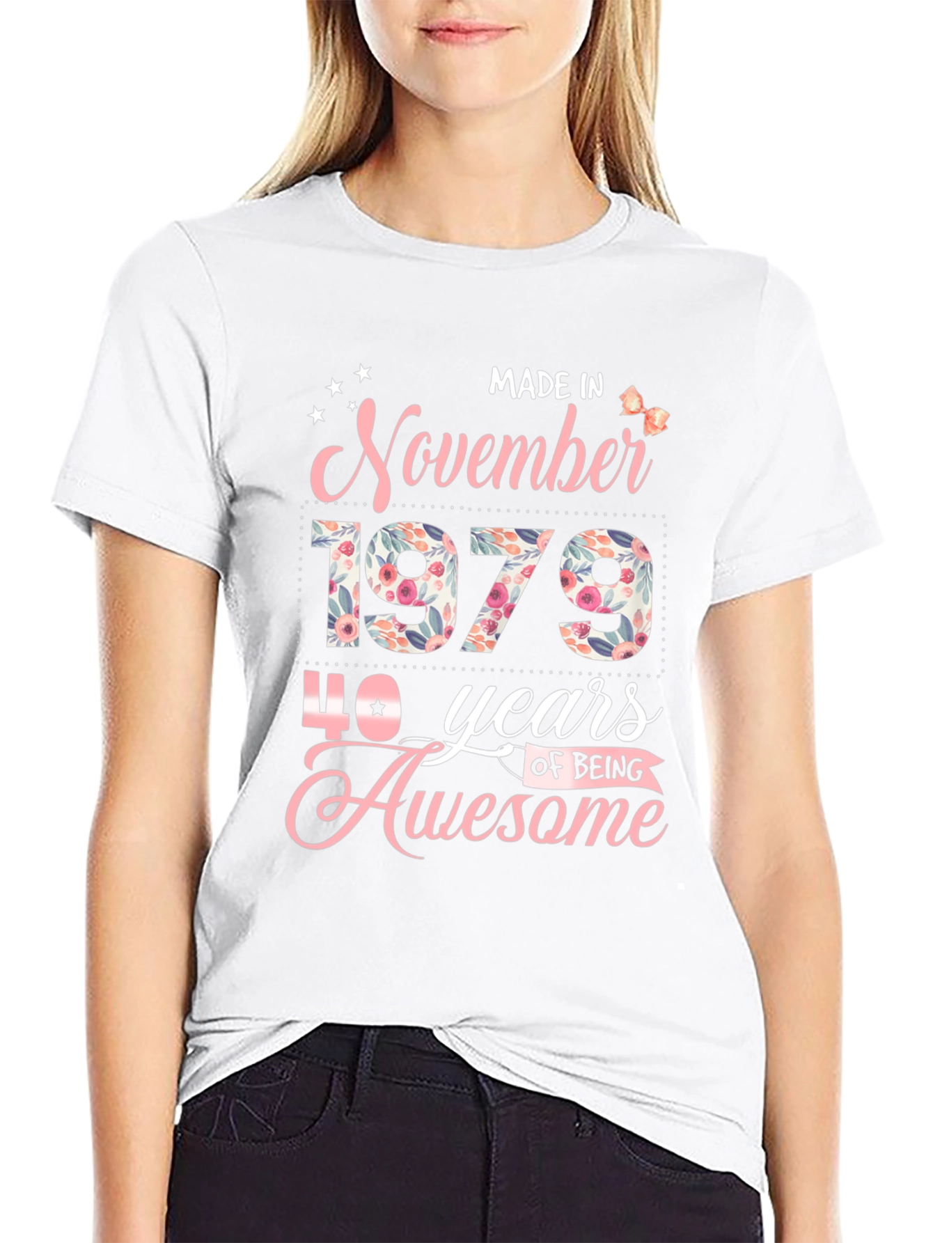 November 1979 40 Years Awesome Graphic T-Shirt