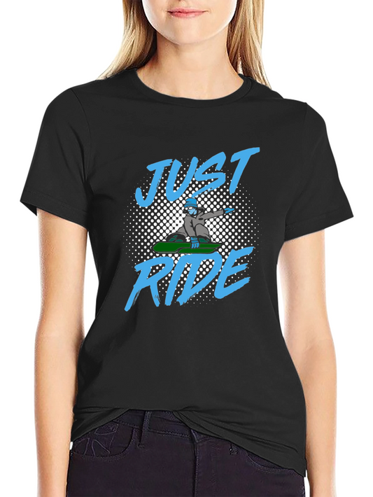 Just Ride Snowboard T-Shirt